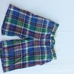 Polo by Ralph Lauren Boys Plaid Shorts Sz 12